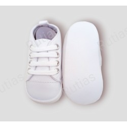 Scarpette neonato bianche